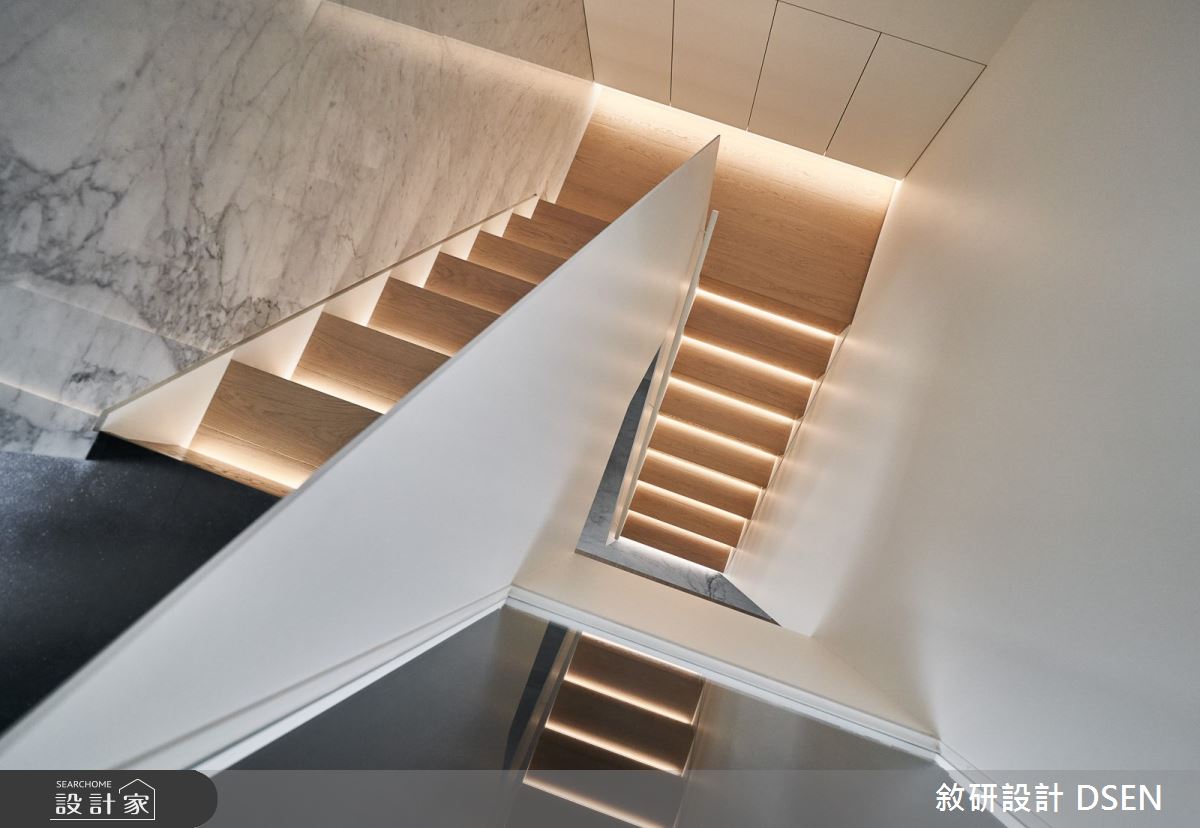 80坪新成屋(5年以下)＿現代風樓梯案例圖片＿敘研設計有限公司＿敘研_18之23