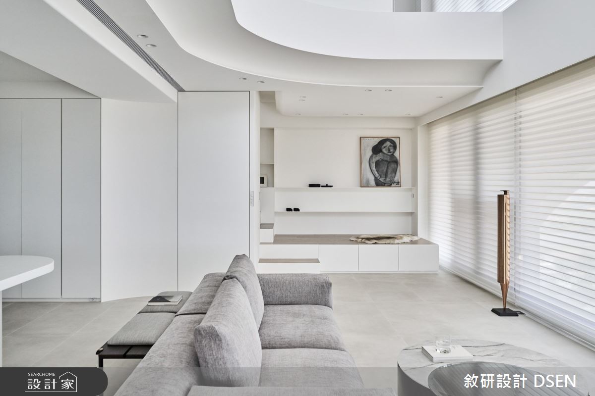 40坪新成屋(5年以下)＿現代風客廳案例圖片＿敘研設計有限公司＿敘研_19之14