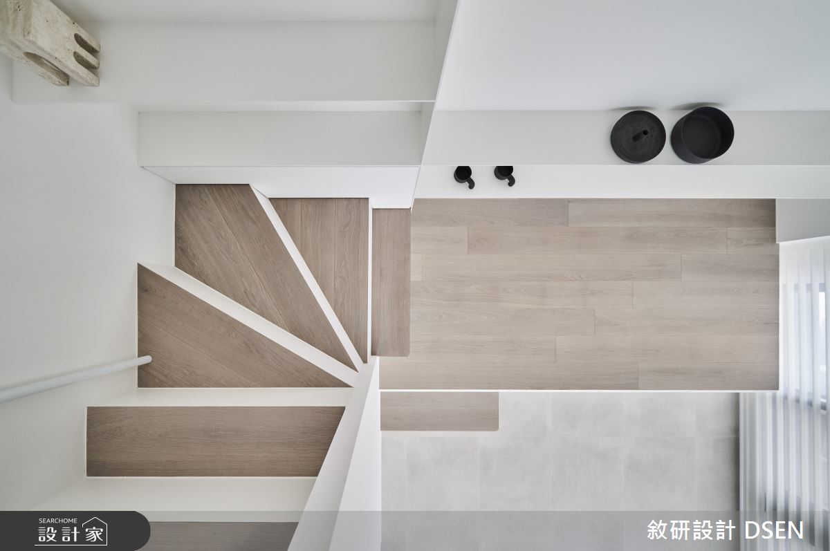40坪新成屋(5年以下)＿現代風樓梯案例圖片＿敘研設計有限公司＿敘研_19之21