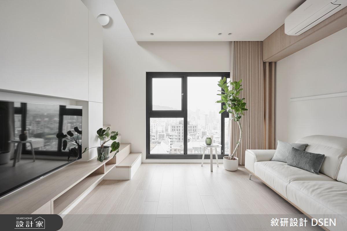 35坪新成屋(5年以下)＿現代風客廳案例圖片＿敘研設計有限公司＿敘研_21之4
