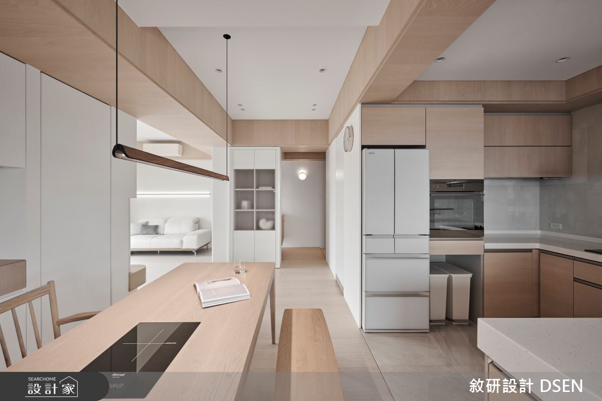 35坪新成屋(5年以下)＿現代風餐廳廚房案例圖片＿敘研設計有限公司＿敘研_21之8