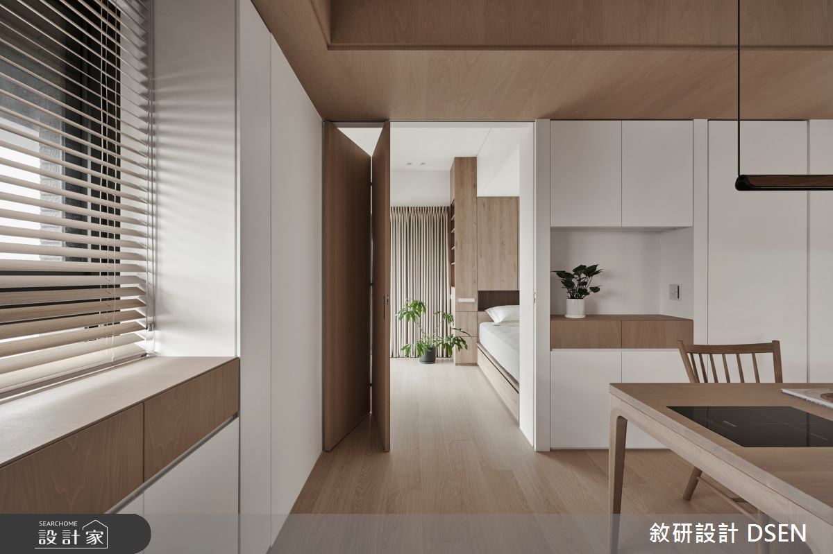 35坪新成屋(5年以下)＿現代風餐廳臥室案例圖片＿敘研設計有限公司＿敘研_21之10