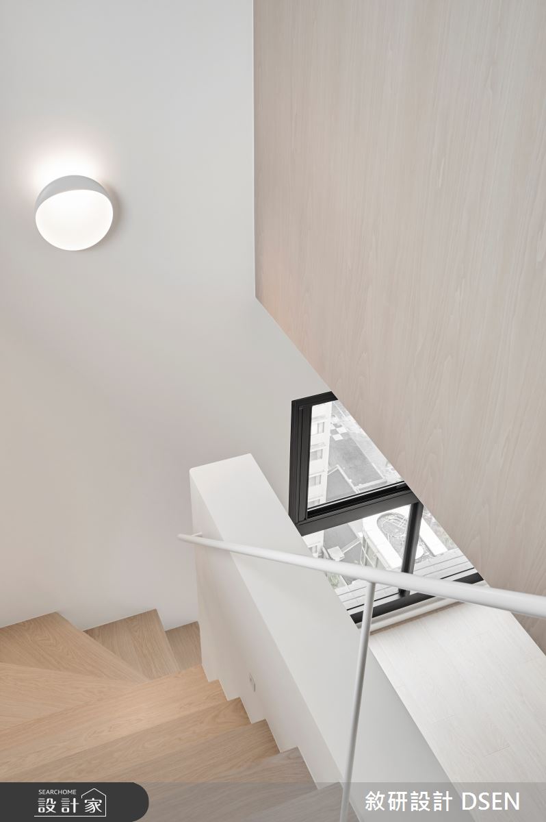 35坪新成屋(5年以下)＿現代風樓梯案例圖片＿敘研設計有限公司＿敘研_21之17