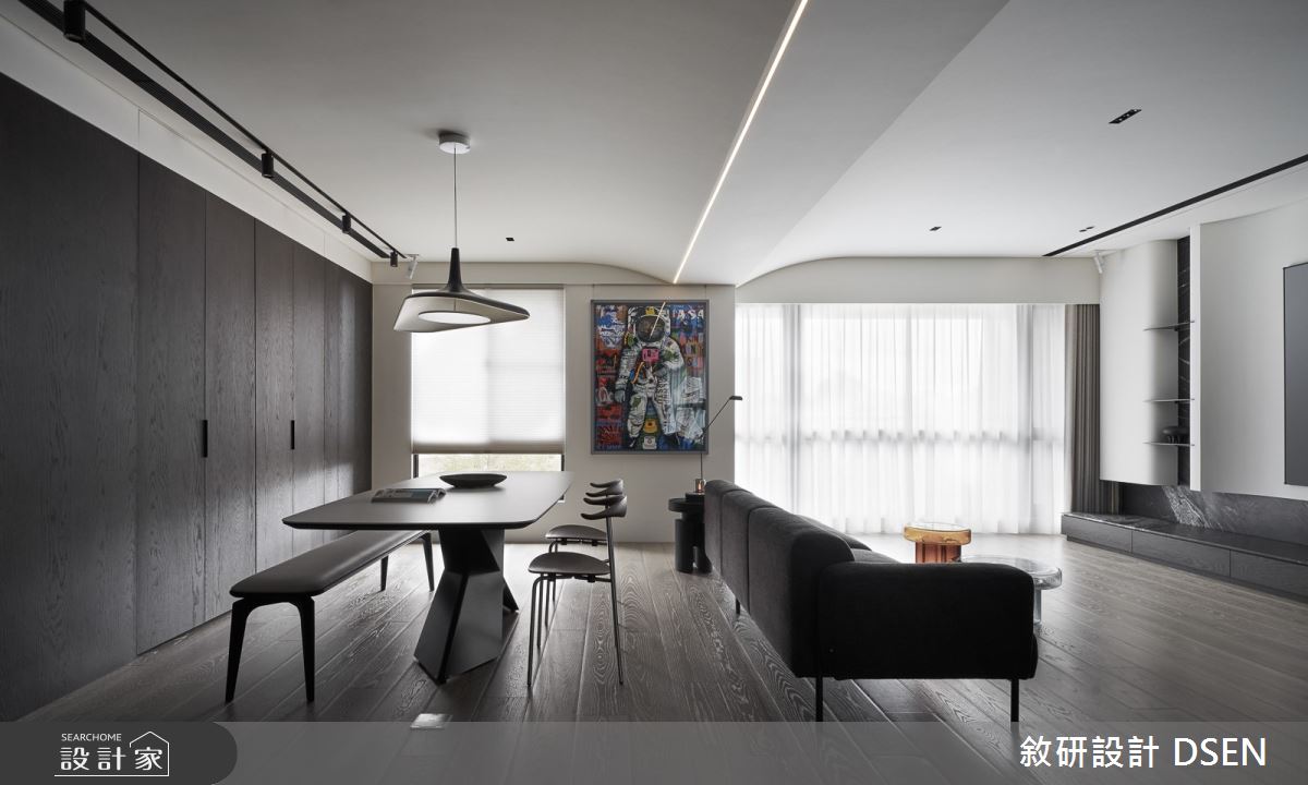 33坪中古屋(5~15年)＿現代風客廳餐廳案例圖片＿敘研設計有限公司＿敘研_23之7