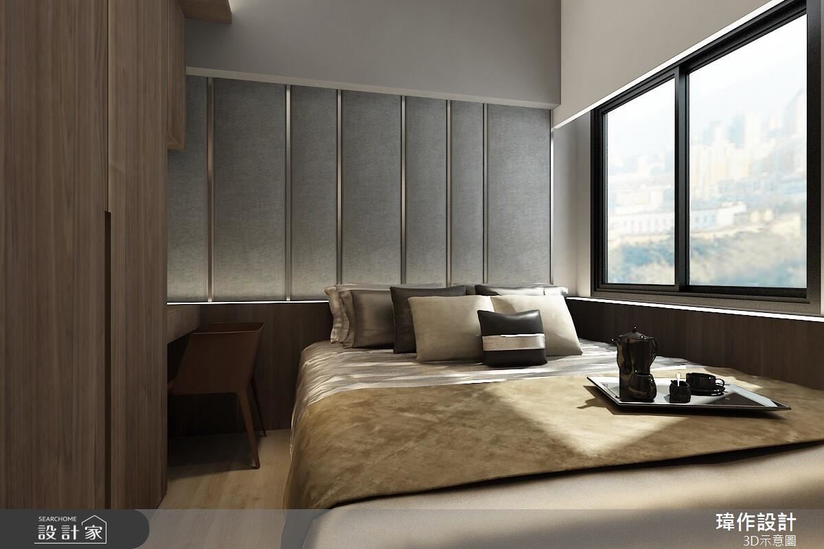 18坪新成屋(5年以下)＿現代風臥室案例圖片＿瑋作設計有限公司＿瑋作_01之6
