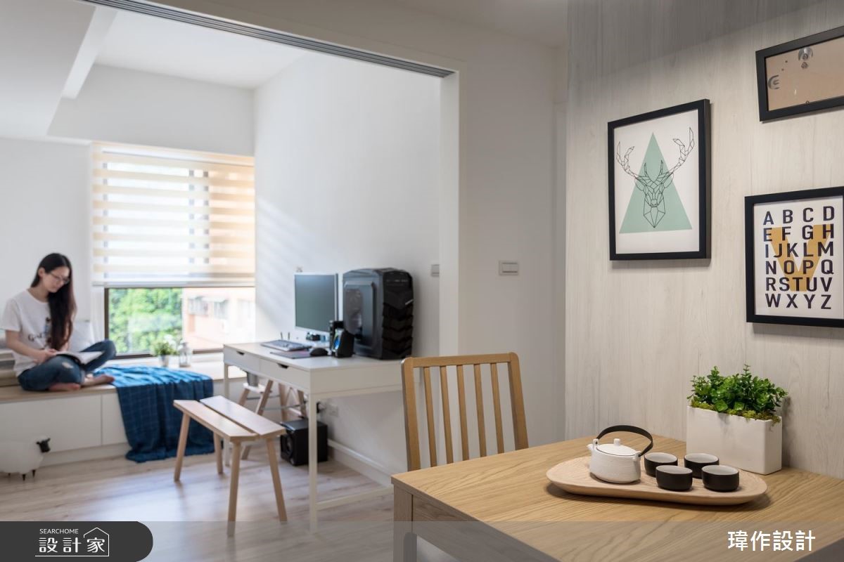 20坪新成屋(5年以下)＿北歐風餐廳案例圖片＿瑋作設計有限公司＿瑋作_02之10