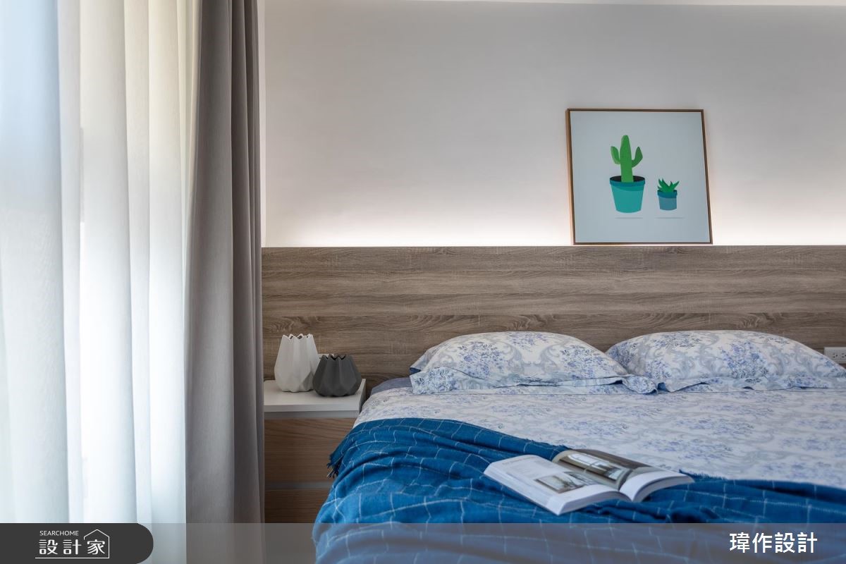 20坪新成屋(5年以下)＿北歐風臥室案例圖片＿瑋作設計有限公司＿瑋作_02之14
