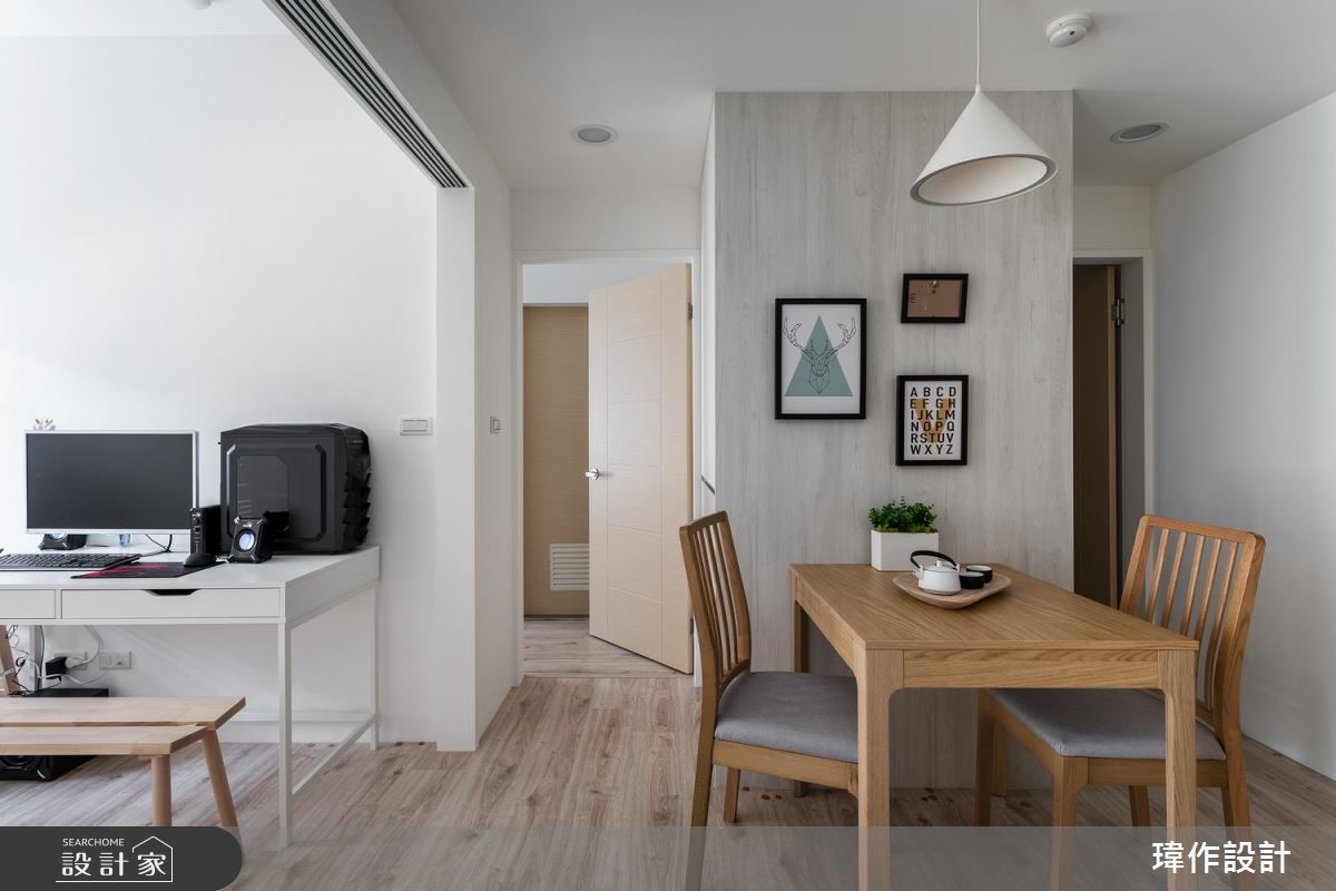 20坪新成屋(5年以下)＿北歐風餐廳案例圖片＿瑋作設計有限公司＿瑋作_02之8