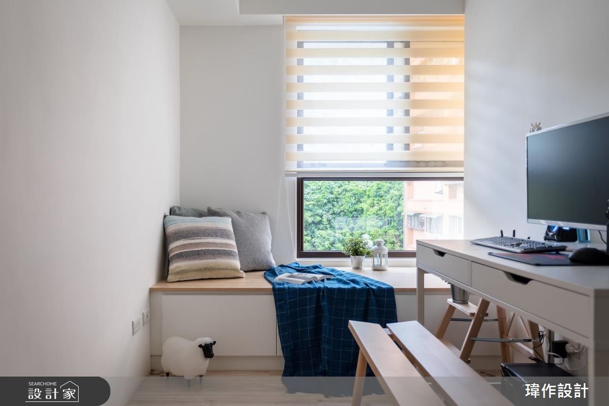 20坪新成屋(5年以下)＿北歐風工作區案例圖片＿瑋作設計有限公司＿瑋作_02之11