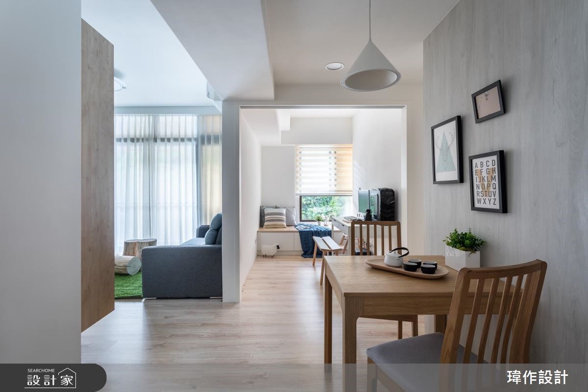 20坪新成屋(5年以下)＿北歐風餐廳案例圖片＿瑋作設計有限公司＿瑋作_02之9