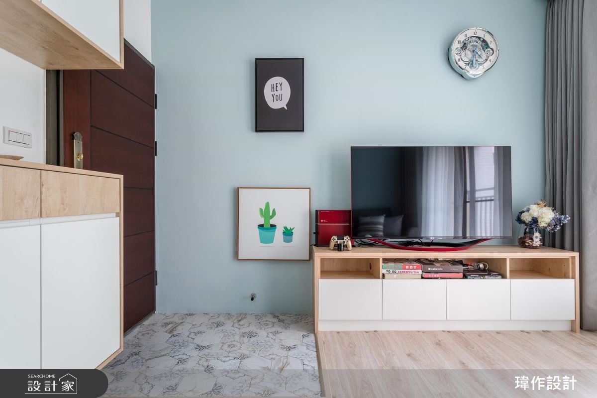 20坪新成屋(5年以下)＿北歐風案例圖片＿瑋作設計有限公司＿瑋作_02之1