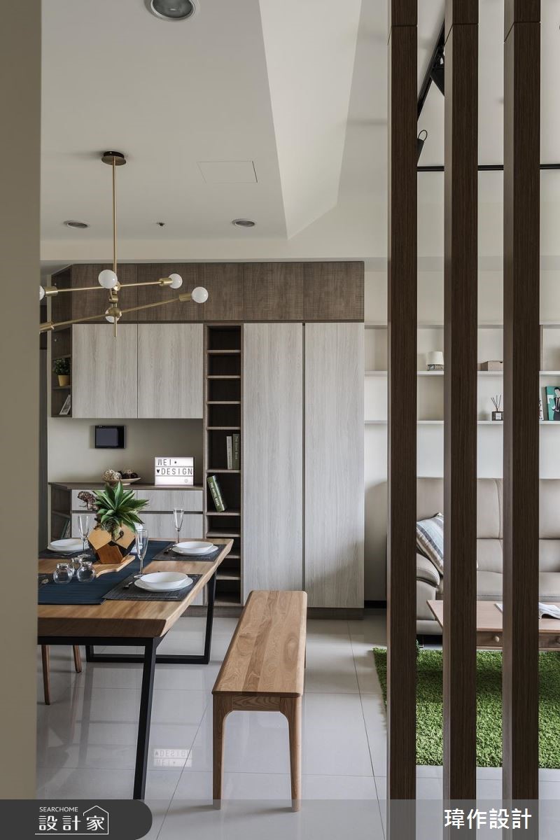 25坪新成屋(5年以下)＿北歐風餐廳案例圖片＿瑋作設計有限公司＿瑋作_溫潤之11