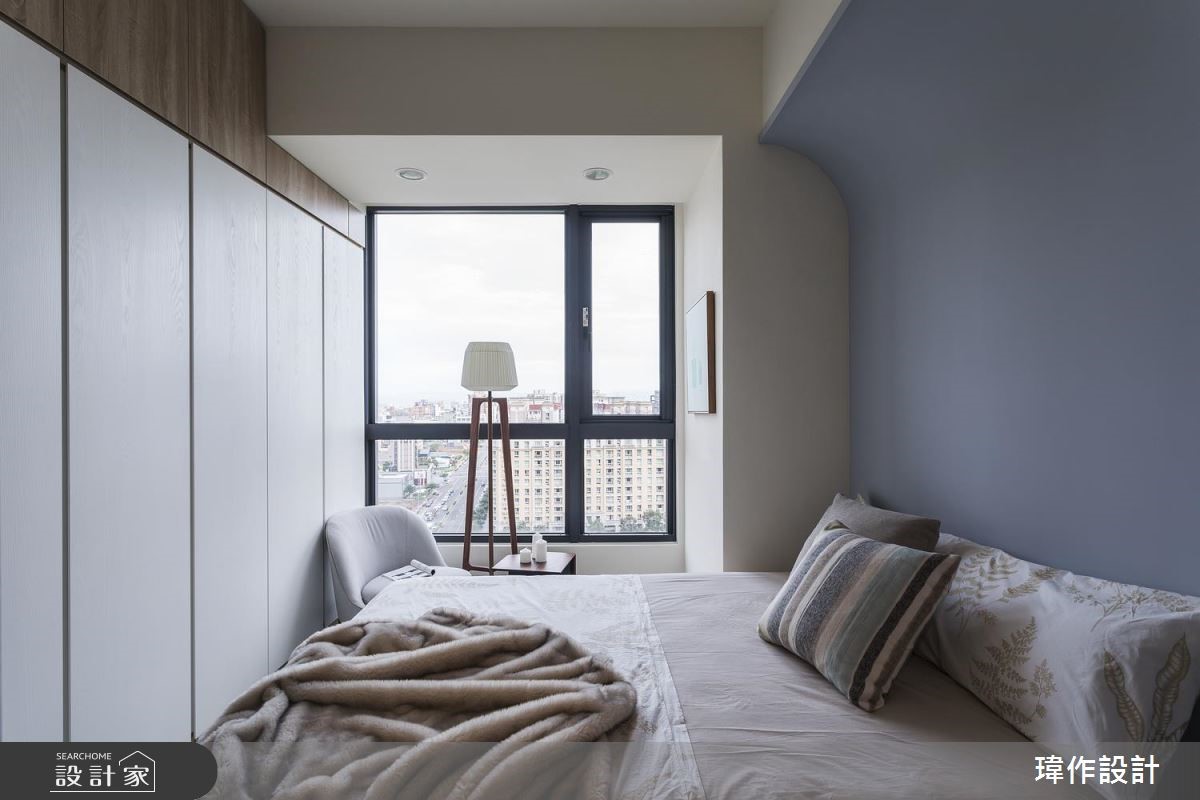 25坪新成屋(5年以下)＿北歐風臥室案例圖片＿瑋作設計有限公司＿瑋作_溫潤之12