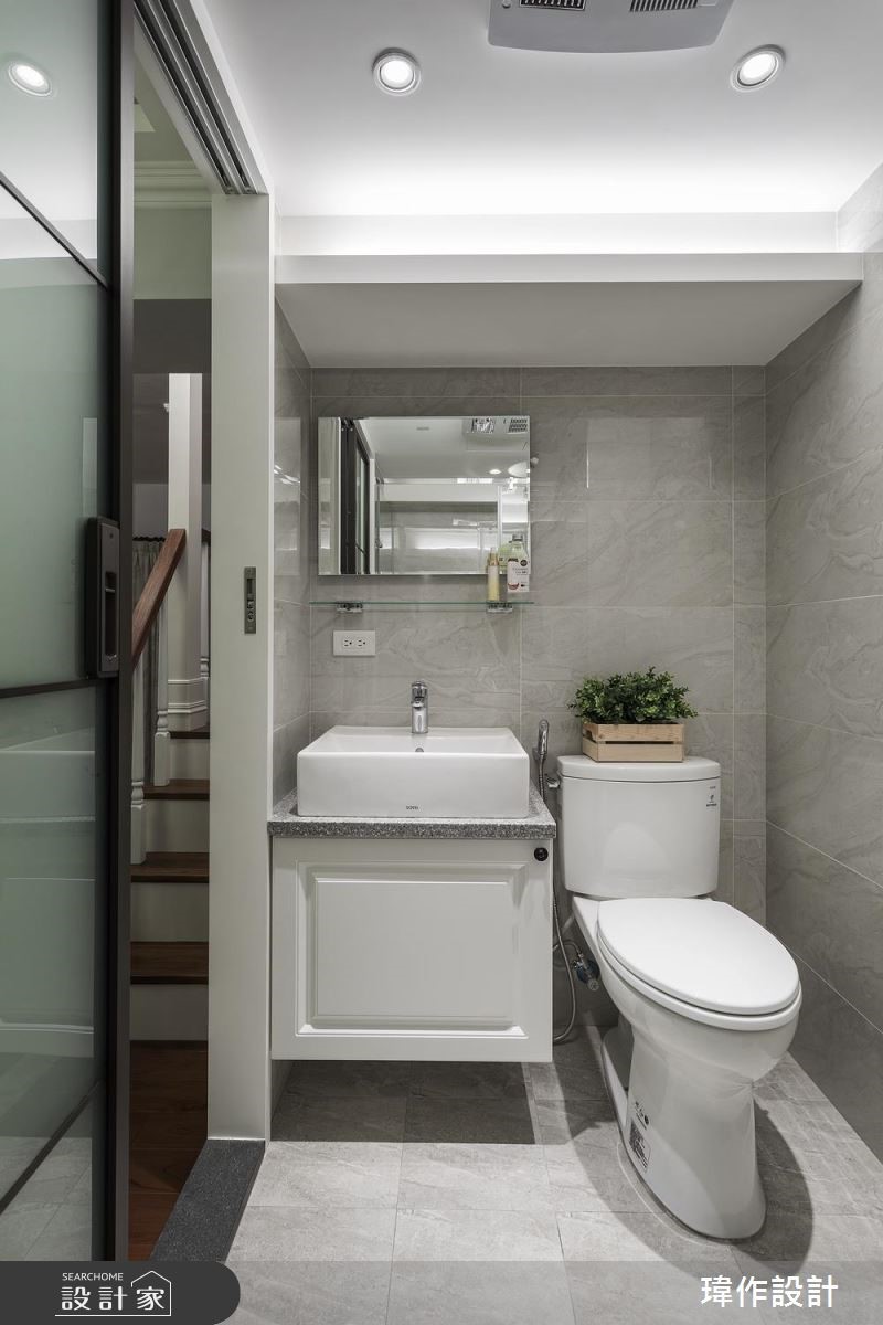 13坪老屋(16~30年)＿美式風浴室案例圖片＿瑋作設計有限公司＿瑋作_品味之16