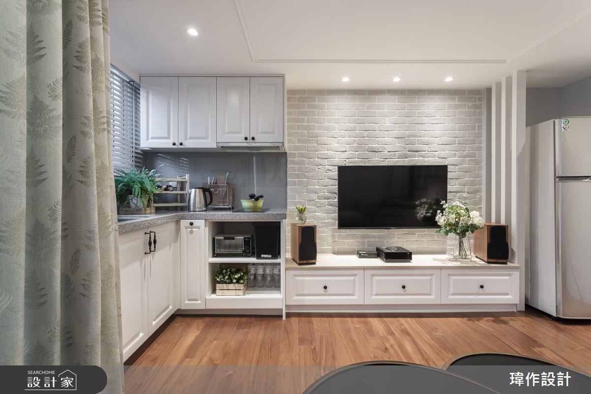 13坪老屋(16~30年)＿美式風客廳案例圖片＿瑋作設計有限公司＿瑋作_品味之3