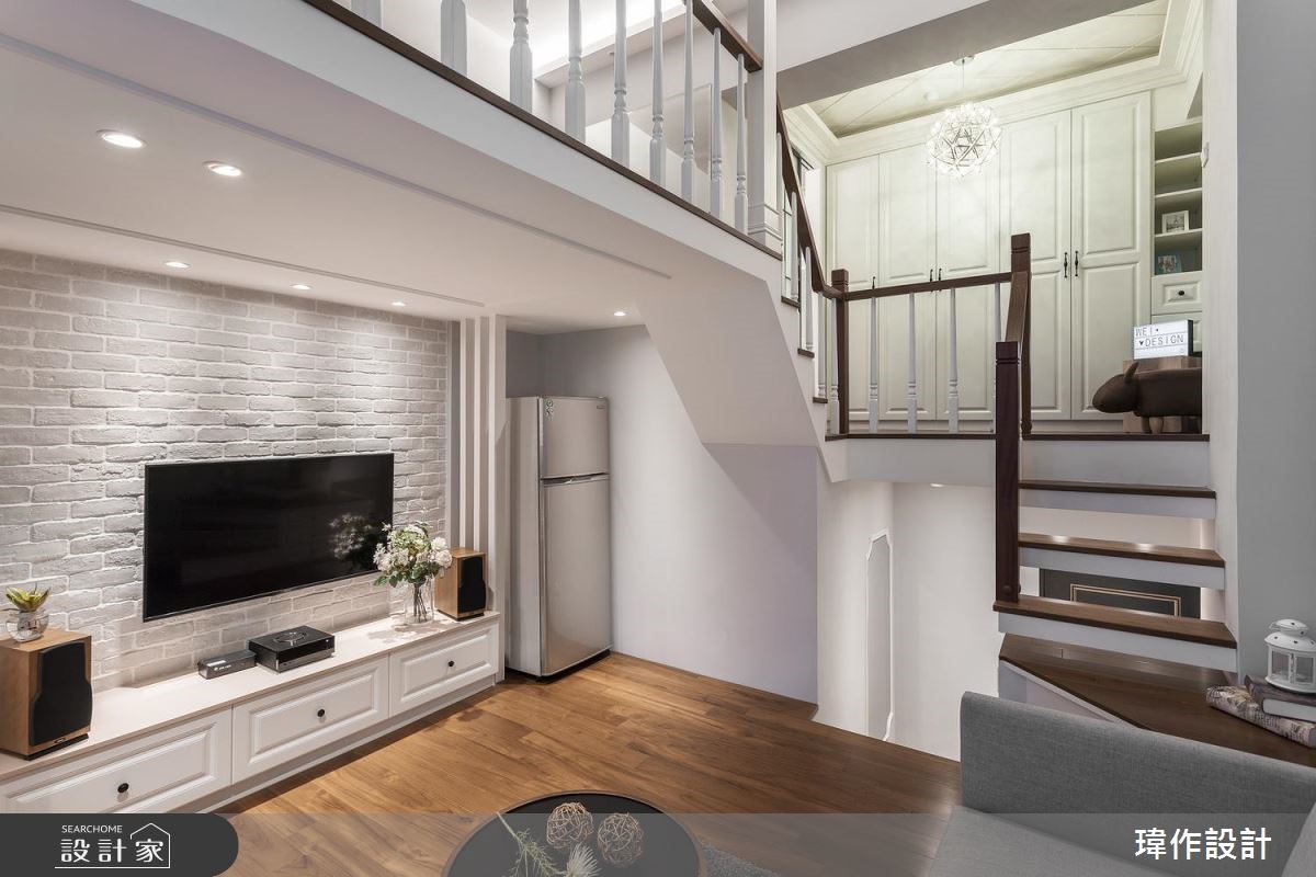 13坪老屋(16~30年)＿美式風客廳案例圖片＿瑋作設計有限公司＿瑋作_品味之5