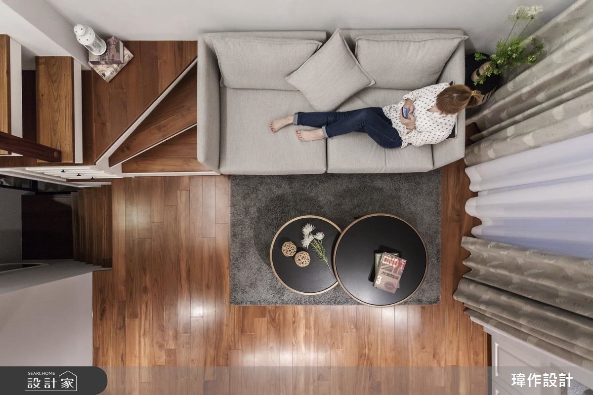 13坪老屋(16~30年)＿美式風客廳案例圖片＿瑋作設計有限公司＿瑋作_品味之11