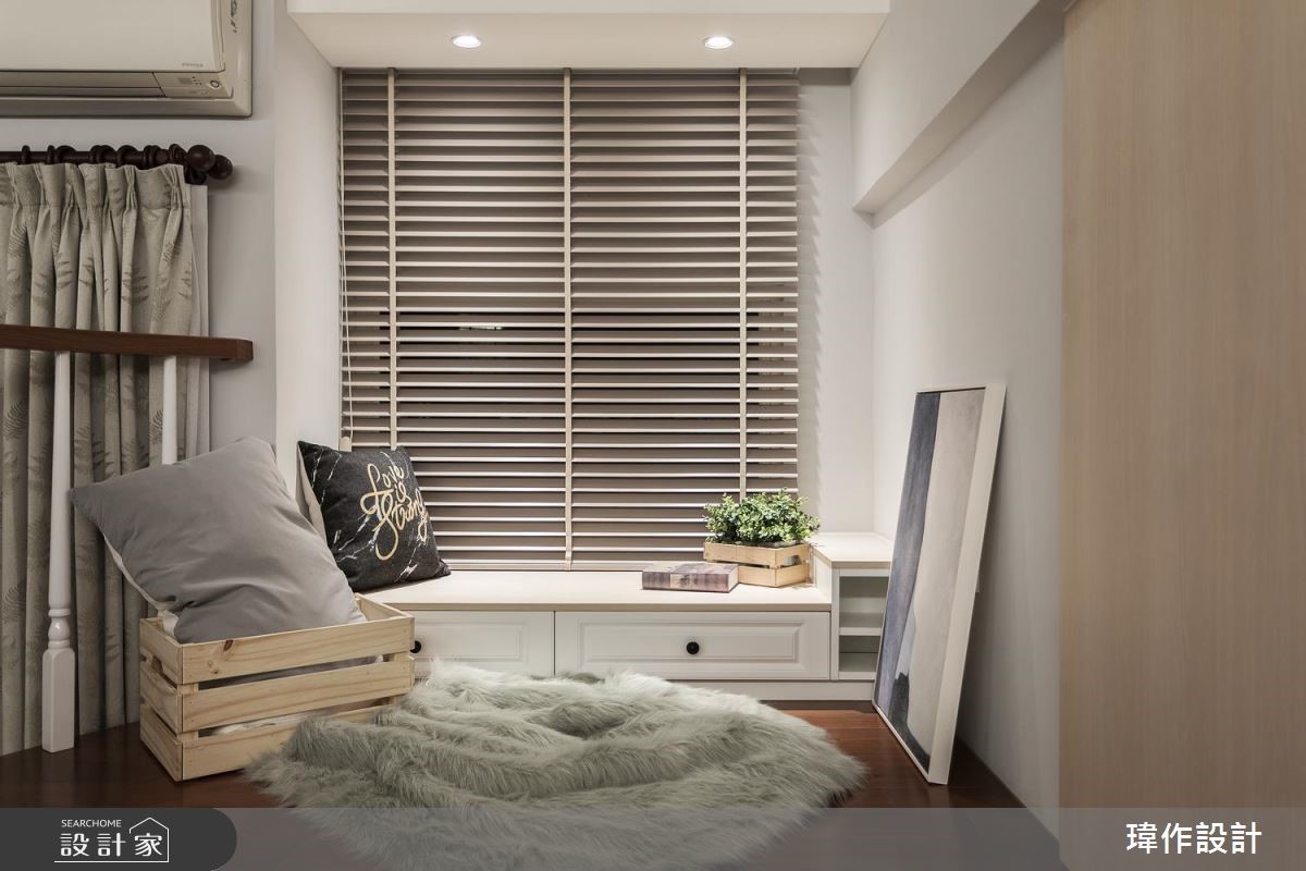 13坪老屋(16~30年)＿美式風臥室案例圖片＿瑋作設計有限公司＿瑋作_品味之13