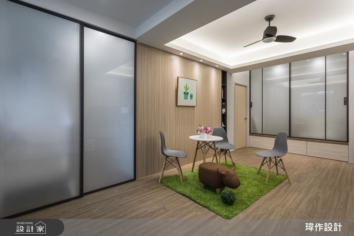 20坪老屋(16~30年)＿北歐風客廳案例圖片＿瑋作設計有限公司＿瑋作_日光之3