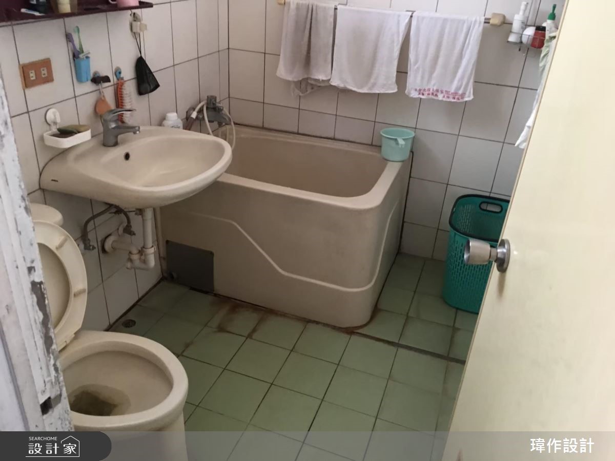 20坪老屋(16~30年)＿北歐風浴室案例圖片＿瑋作設計有限公司＿瑋作_日光之25