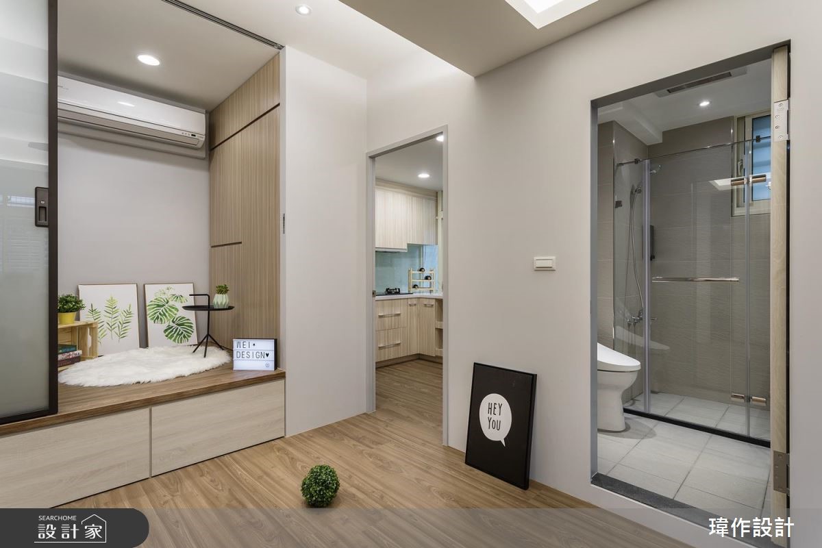 20坪老屋(16~30年)＿北歐風和室案例圖片＿瑋作設計有限公司＿瑋作_日光之8