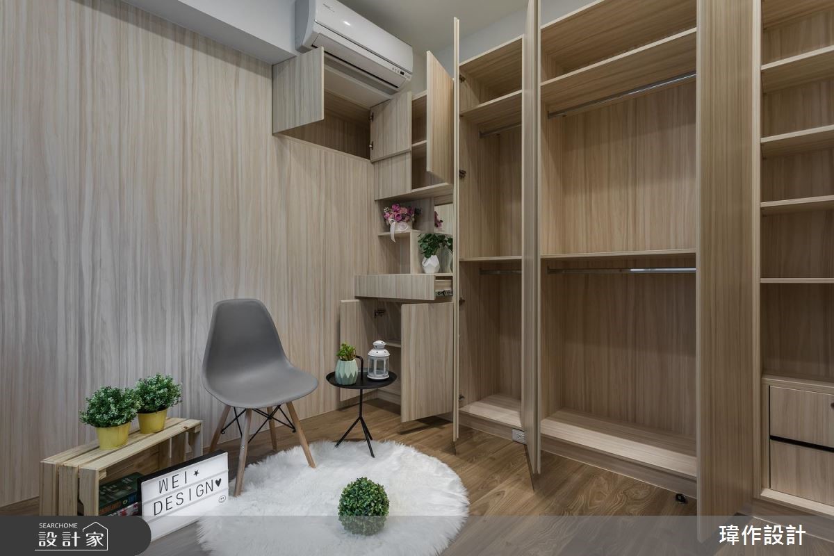 20坪老屋(16~30年)＿北歐風書房案例圖片＿瑋作設計有限公司＿瑋作_日光之15