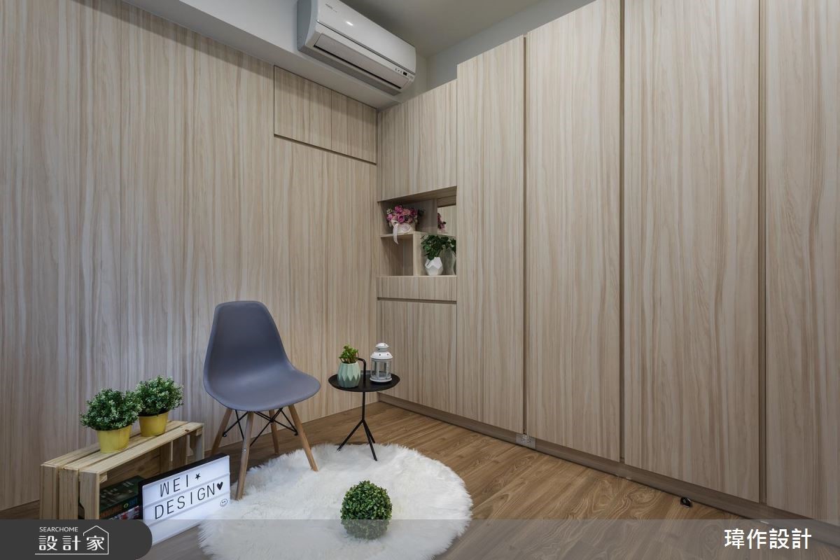 20坪老屋(16~30年)＿北歐風書房案例圖片＿瑋作設計有限公司＿瑋作_日光之14