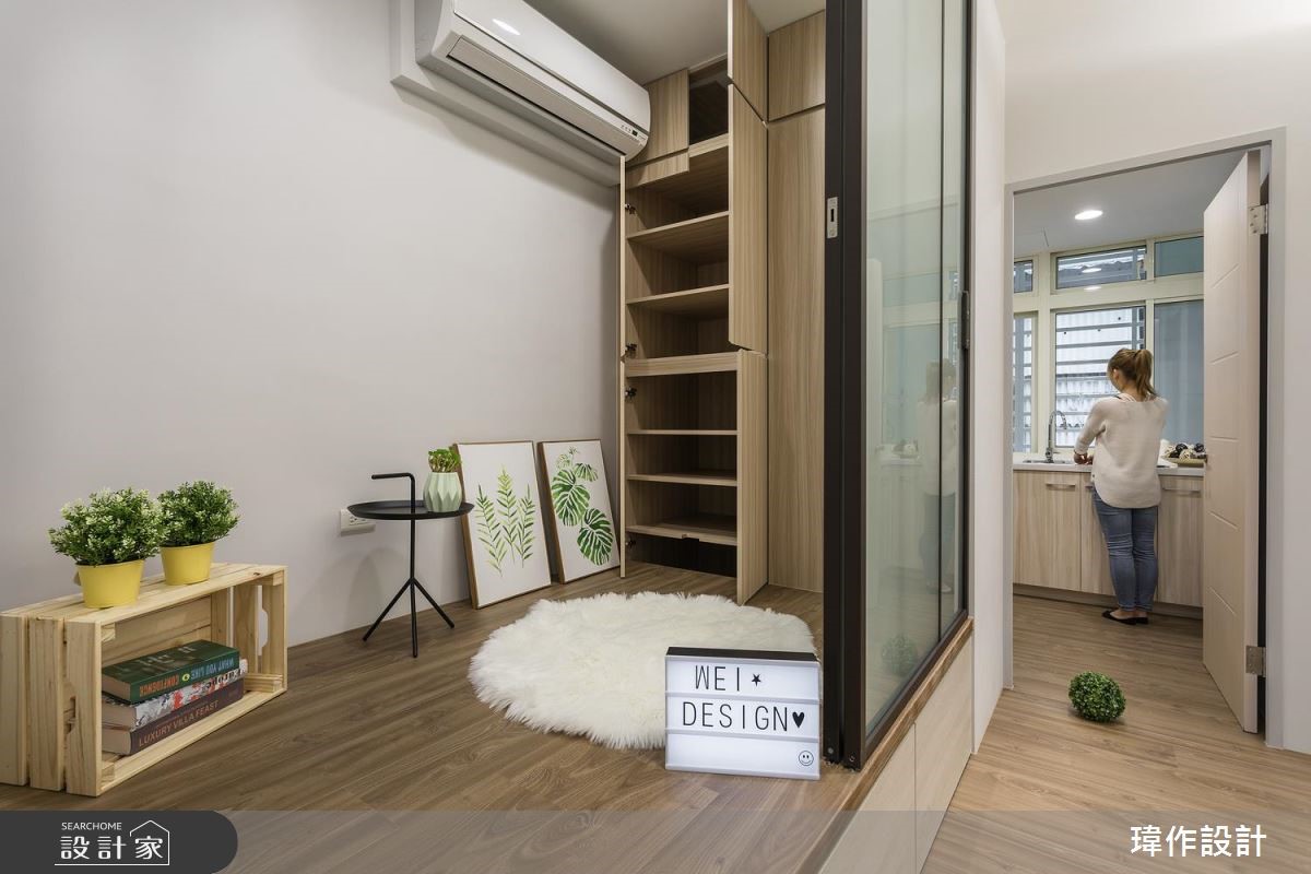 20坪老屋(16~30年)＿北歐風和室案例圖片＿瑋作設計有限公司＿瑋作_日光之10