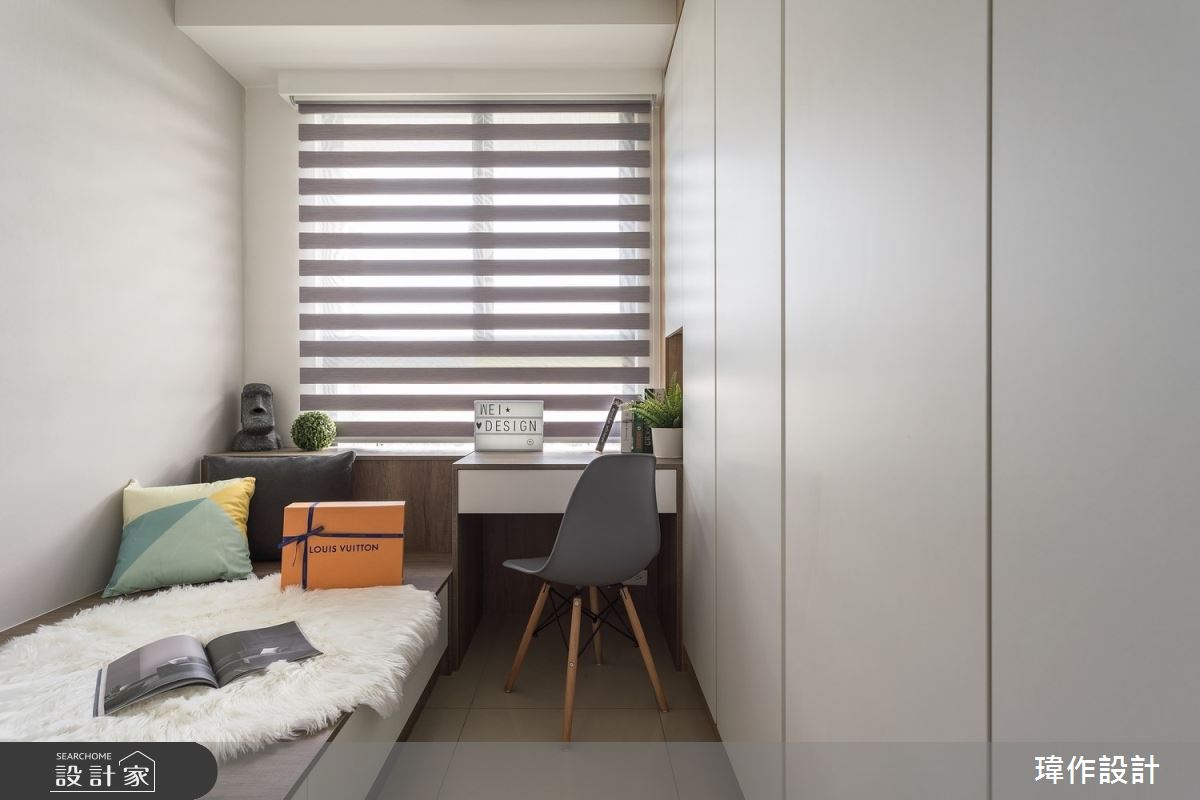 18坪新成屋(5年以下)＿北歐風臥榻案例圖片＿瑋作設計有限公司＿瑋作_透白之15