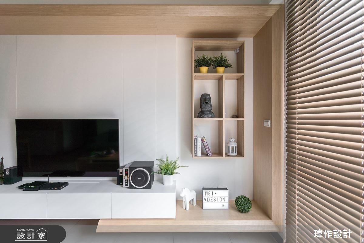 18坪新成屋(5年以下)＿北歐風客廳案例圖片＿瑋作設計有限公司＿瑋作_透白之10