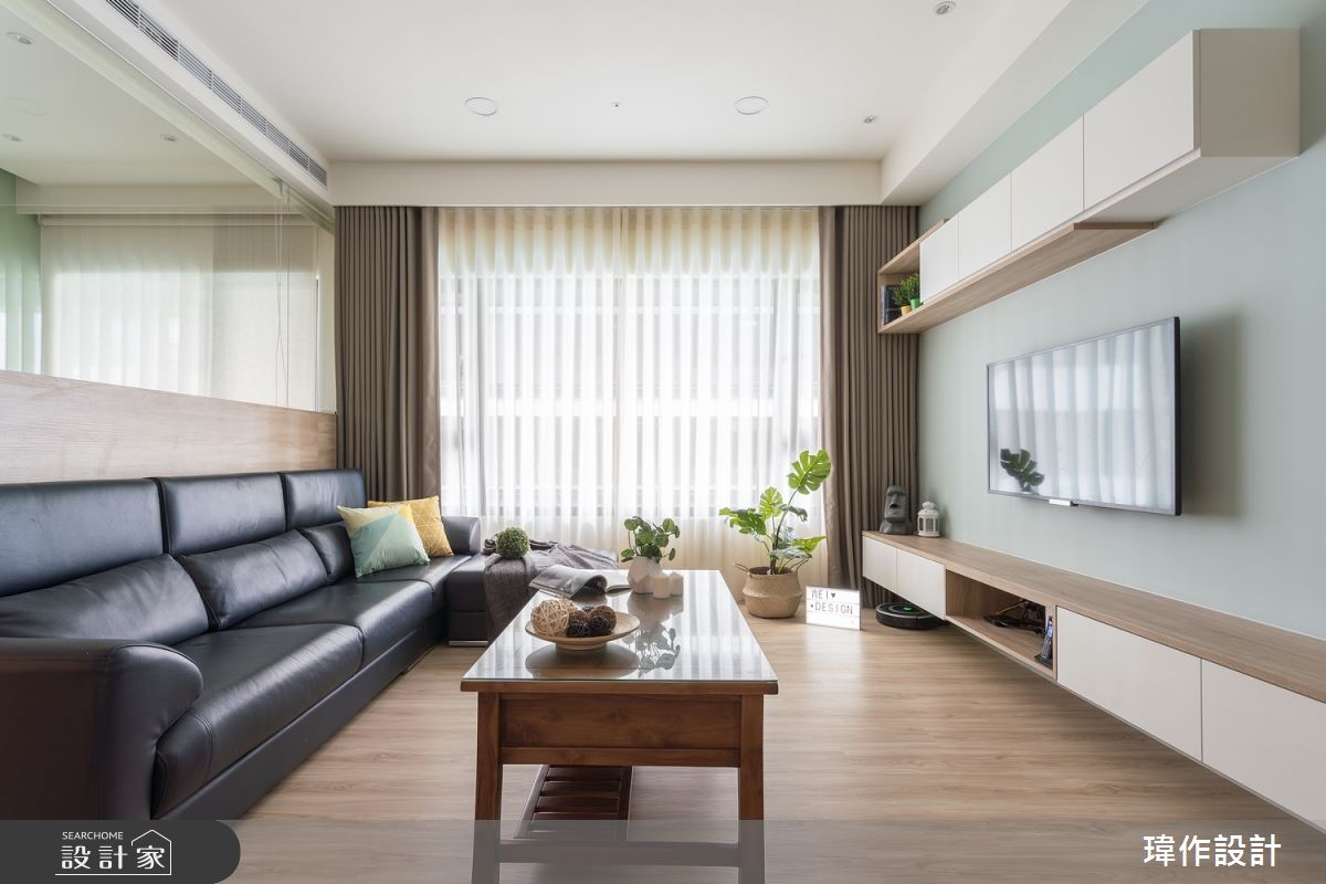 新成屋(5年以下)＿北歐風客廳案例圖片＿瑋作設計有限公司＿瑋作_繽紛之6
