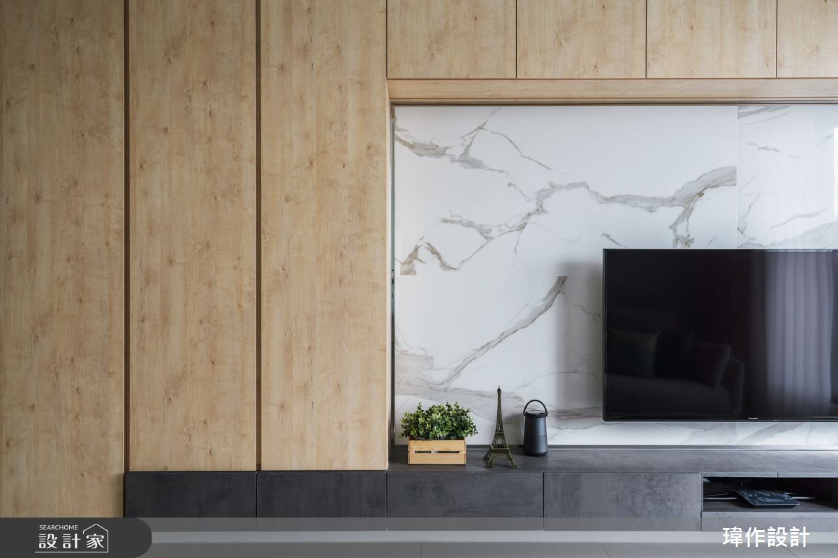 23坪新成屋(5年以下)＿北歐風客廳案例圖片＿瑋作設計有限公司＿瑋作_甜蜜文青風之8