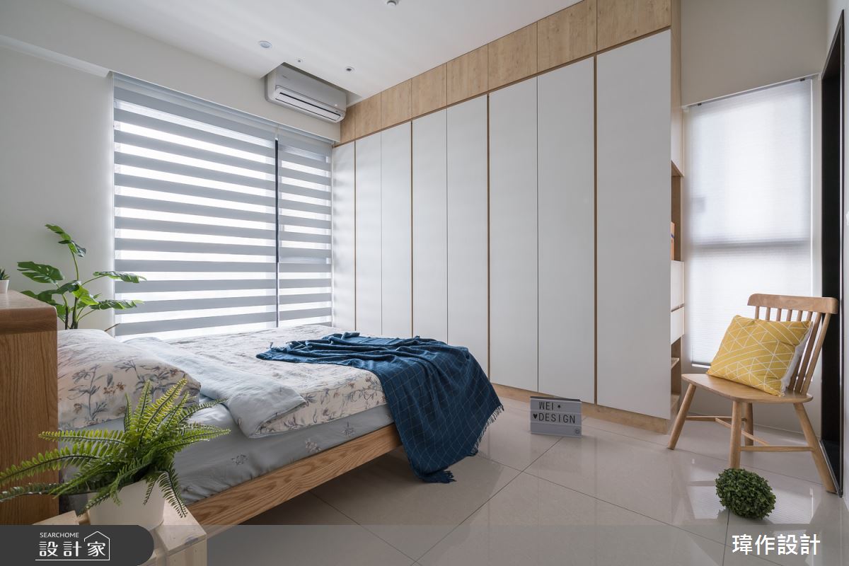 23坪新成屋(5年以下)＿北歐風臥室案例圖片＿瑋作設計有限公司＿瑋作_甜蜜文青風之15