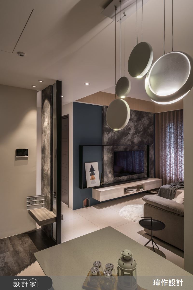 16坪新成屋(5年以下)＿現代風餐廳案例圖片＿瑋作設計有限公司＿瑋作_Mira blue之7