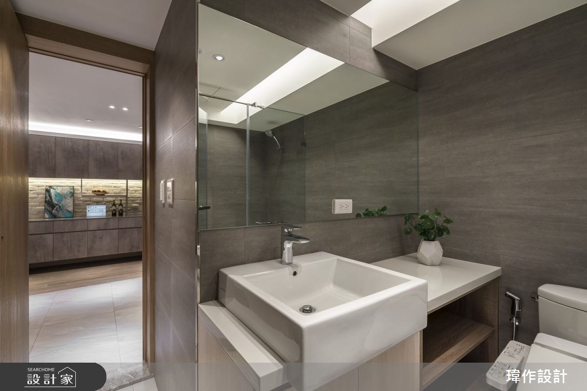 32坪老屋(31~40年)＿現代風浴室案例圖片＿瑋作設計有限公司＿瑋作_晴境之24