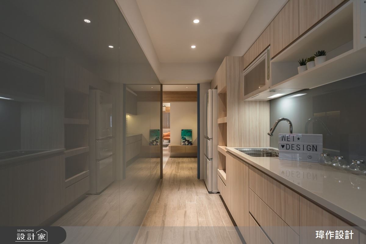 32坪老屋(31~40年)＿現代風廚房案例圖片＿瑋作設計有限公司＿瑋作_晴境之12