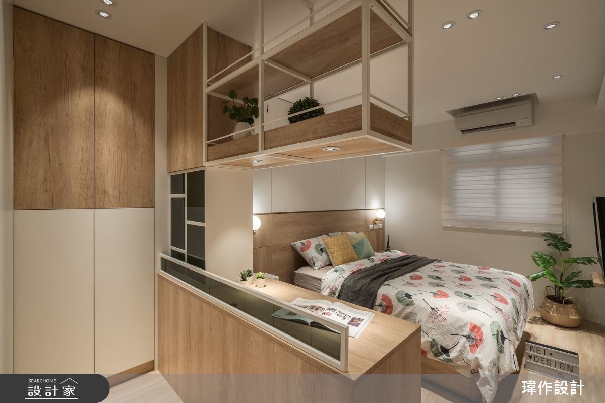 32坪老屋(31~40年)＿現代風臥室案例圖片＿瑋作設計有限公司＿瑋作_晴境之16