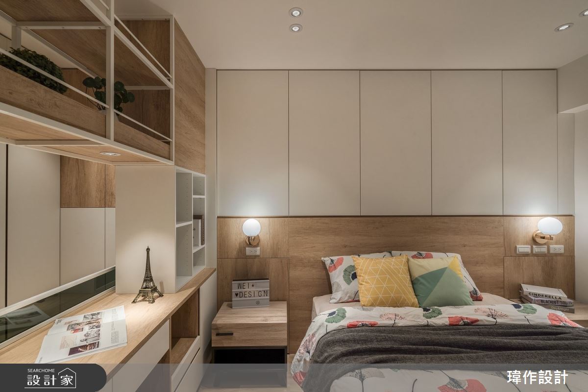 32坪老屋(31~40年)＿現代風臥室案例圖片＿瑋作設計有限公司＿瑋作_晴境之17