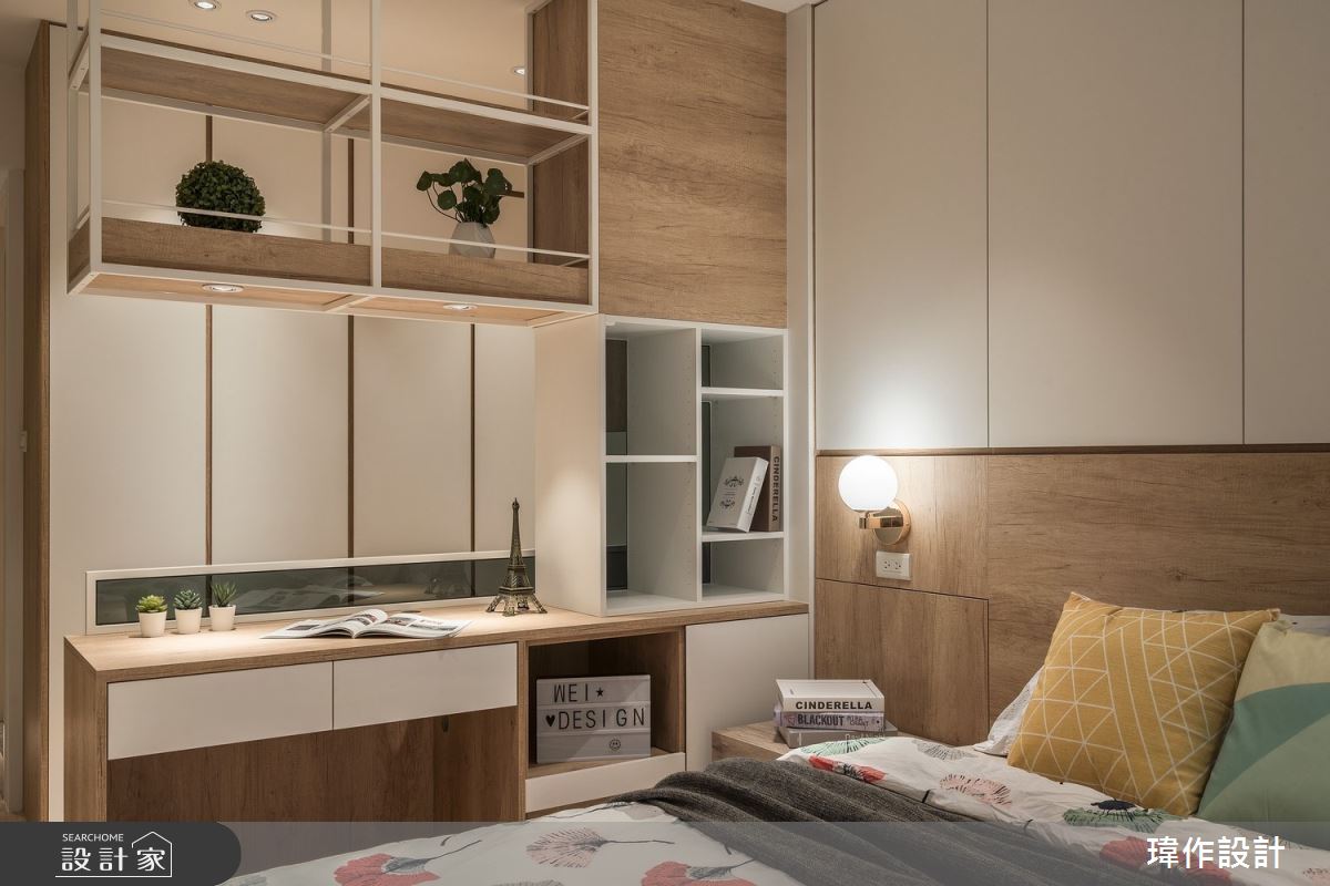 32坪老屋(31~40年)＿現代風臥室案例圖片＿瑋作設計有限公司＿瑋作_晴境之19