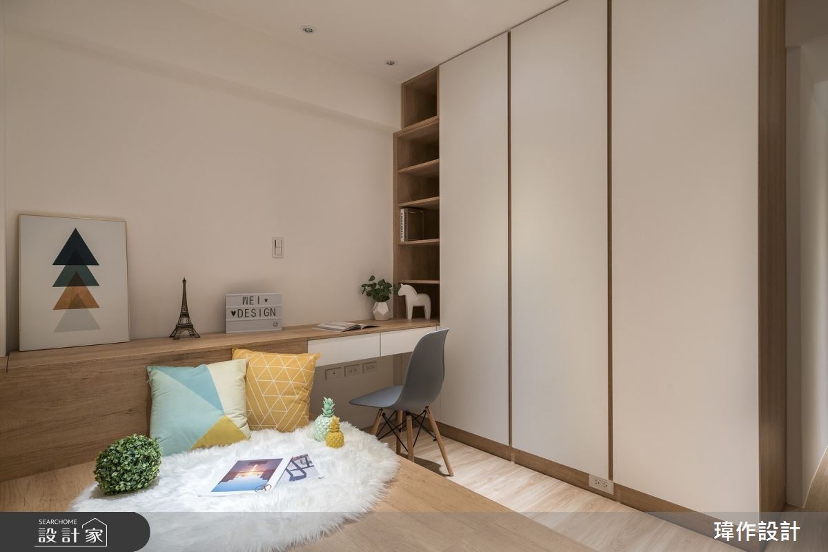 32坪老屋(31~40年)＿現代風臥榻多功能室案例圖片＿瑋作設計有限公司＿瑋作_晴境之21