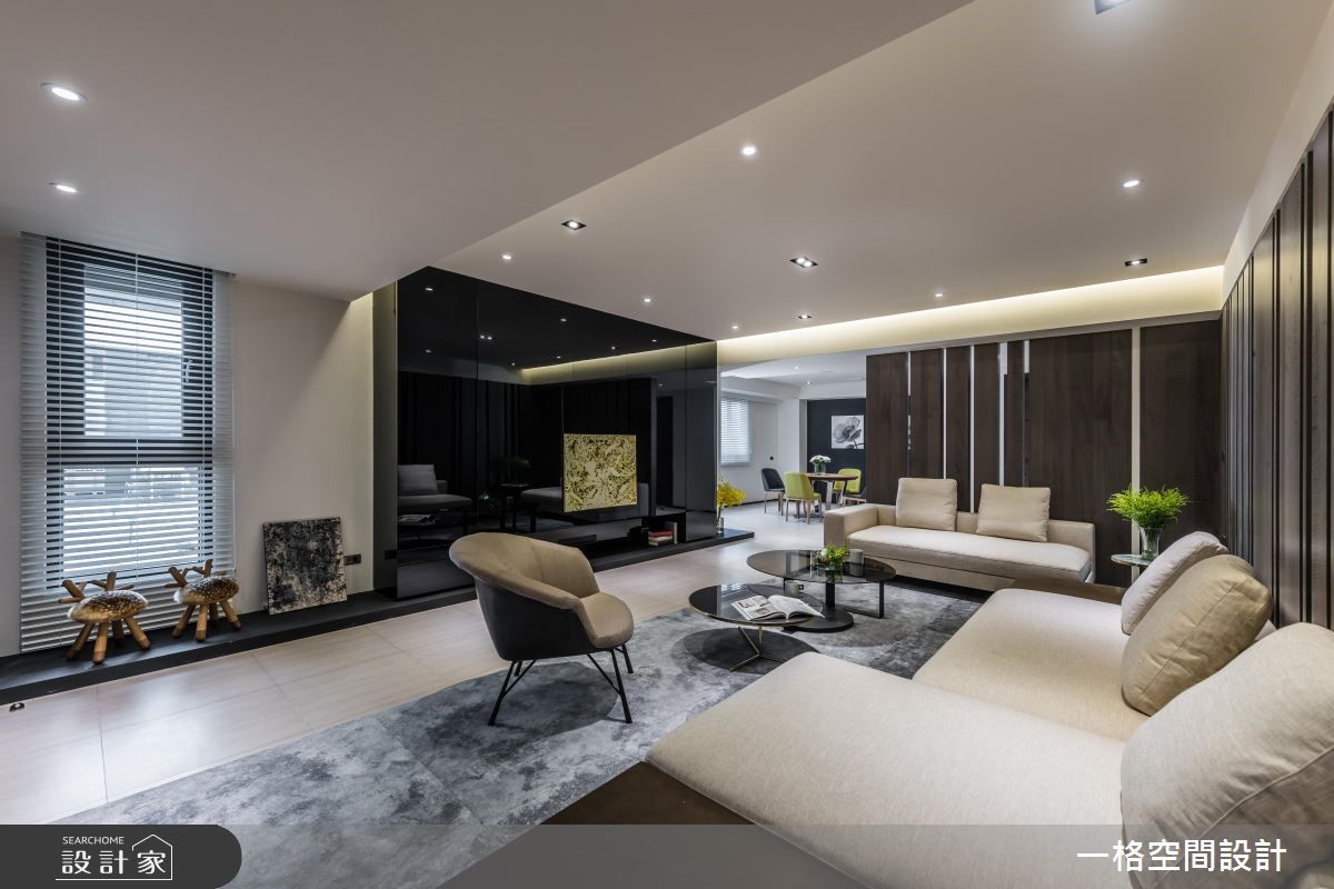 25坪新成屋(5年以下)＿混搭風客廳案例圖片＿一格設計有限公司＿一格_02之4