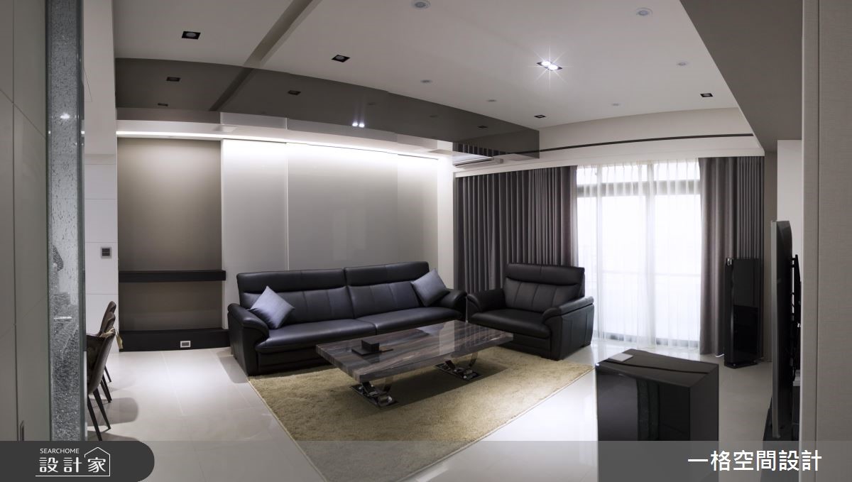60坪中古屋(5~15年)＿混搭風客廳案例圖片＿一格設計有限公司＿一格_03之5