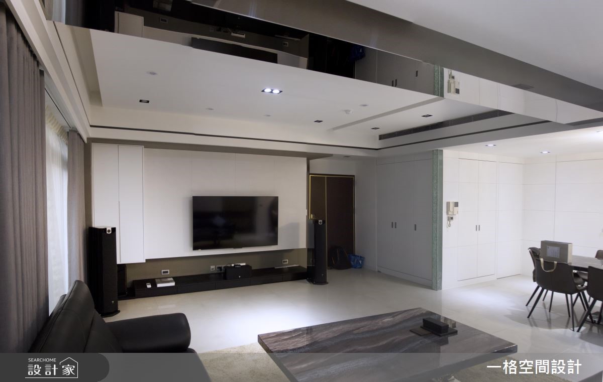 60坪中古屋(5~15年)＿混搭風客廳案例圖片＿一格設計有限公司＿一格_03之2