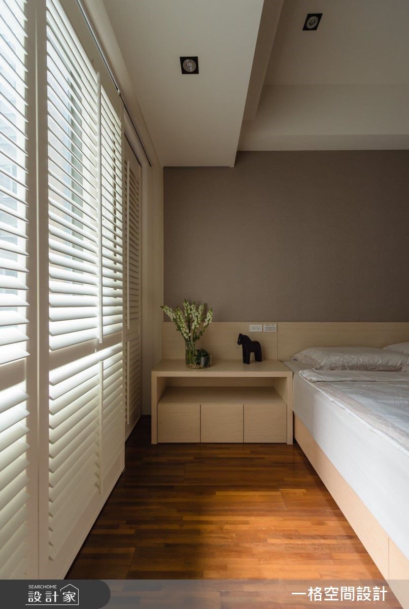 40坪預售屋＿混搭風臥室案例圖片＿一格設計有限公司＿一格_04之17
