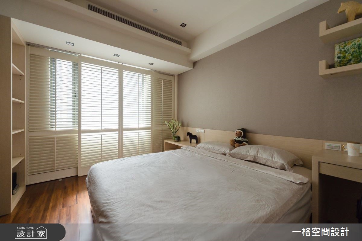 40坪預售屋＿混搭風臥室案例圖片＿一格設計有限公司＿一格_04之15