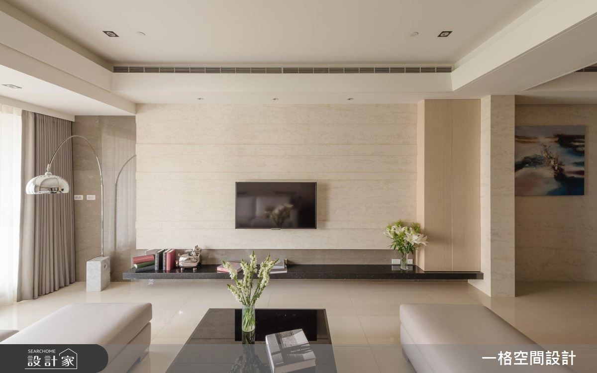 40坪預售屋＿混搭風客廳案例圖片＿一格設計有限公司＿一格_04之7