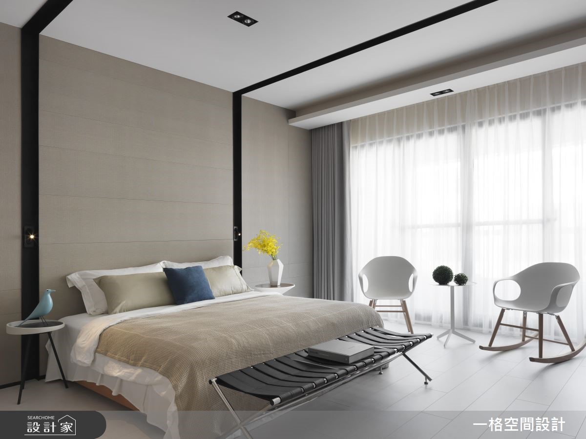 130坪新成屋(5年以下)＿現代風臥室案例圖片＿一格設計有限公司＿一格_06之18