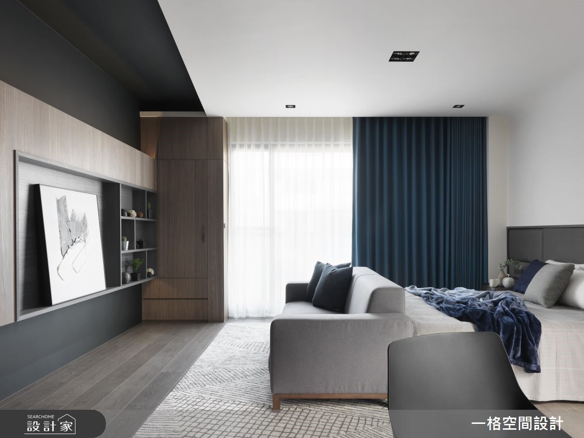 130坪新成屋(5年以下)＿現代風臥室案例圖片＿一格設計有限公司＿一格_06之15
