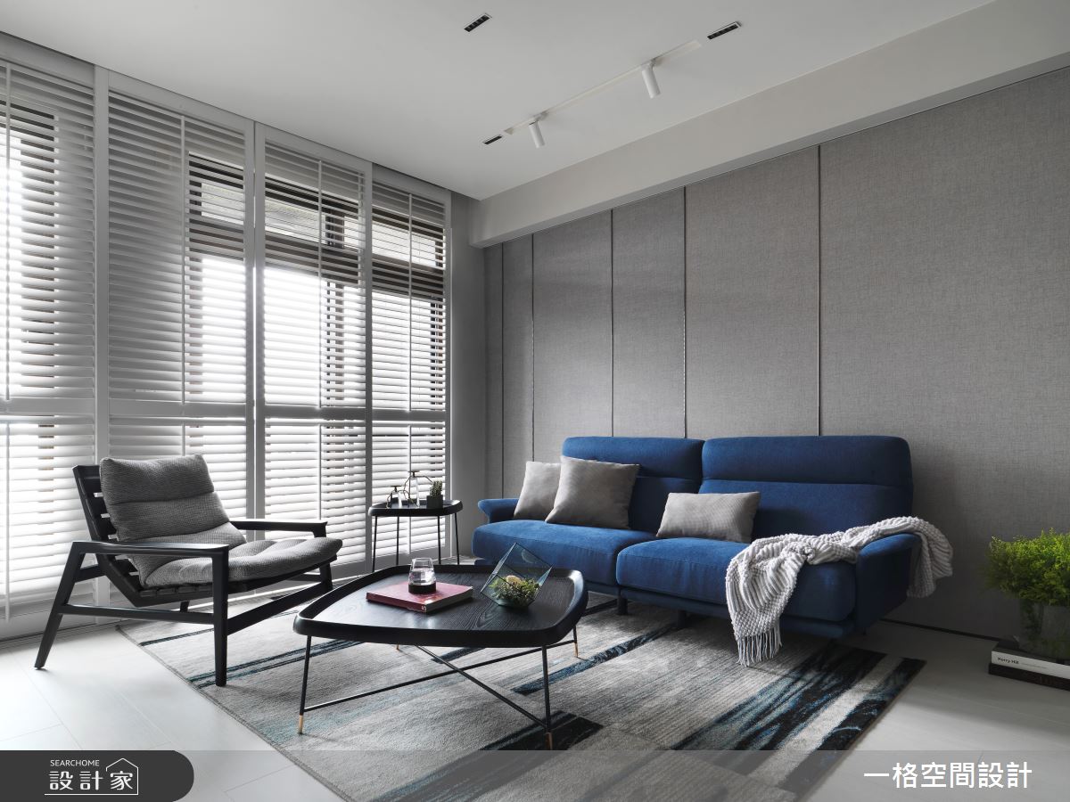 24坪新成屋(5年以下)＿簡約風客廳案例圖片＿一格設計有限公司＿一格_07之12