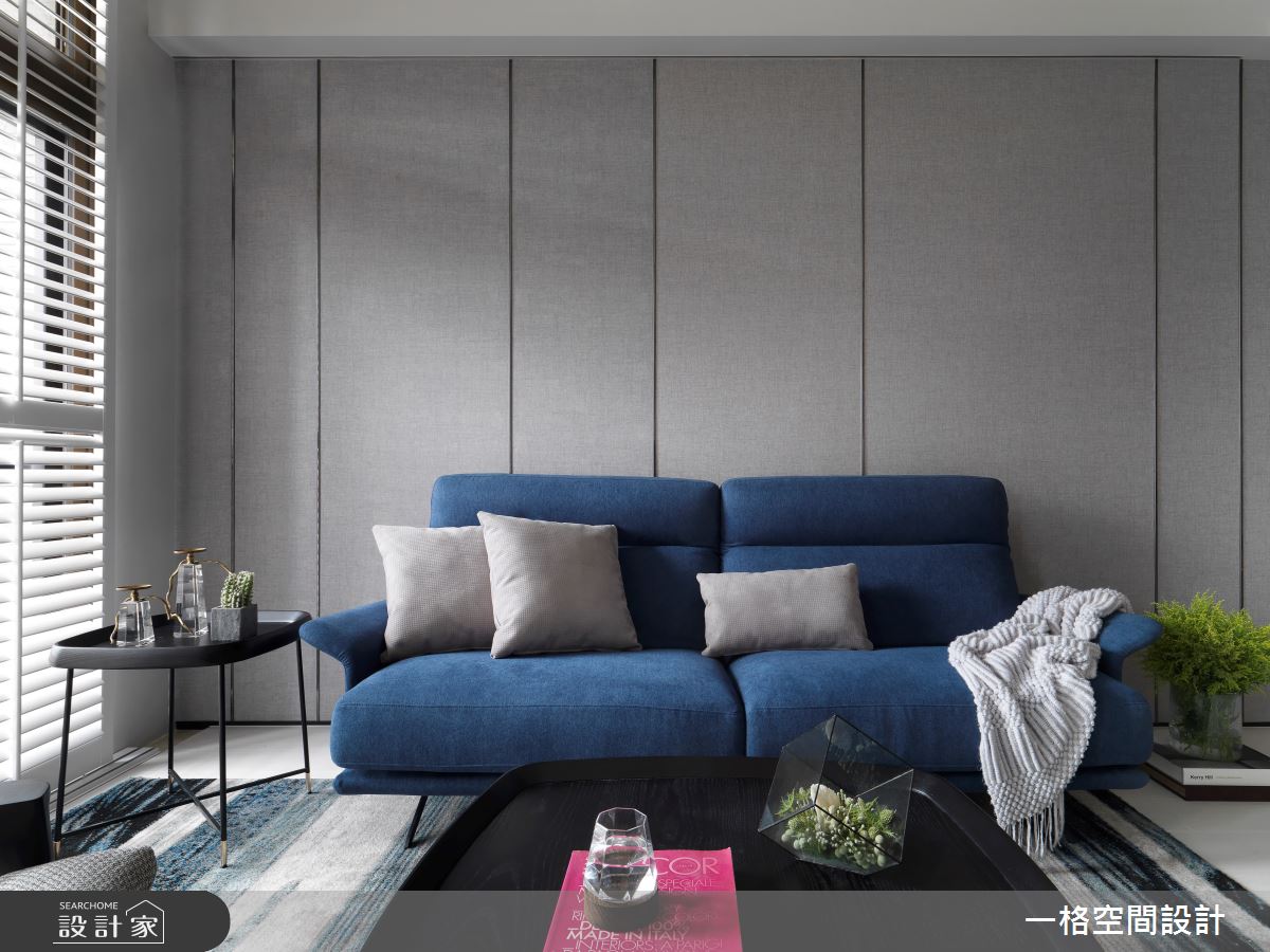 24坪新成屋(5年以下)＿簡約風客廳案例圖片＿一格設計有限公司＿一格_07之13